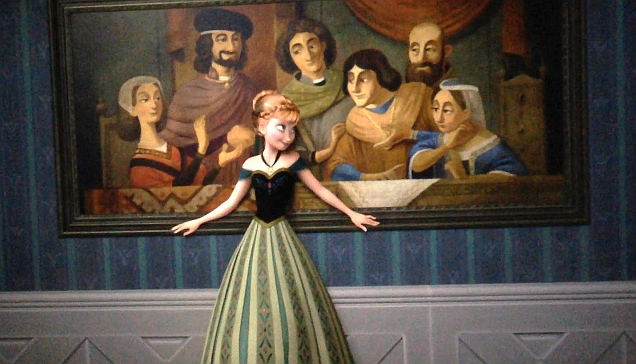 Anna, coronation dress