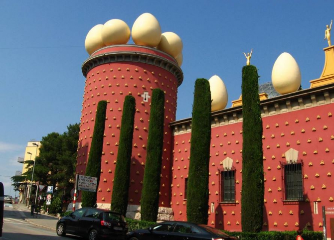 Lawati Muzium Salvador Dalí di Figueres