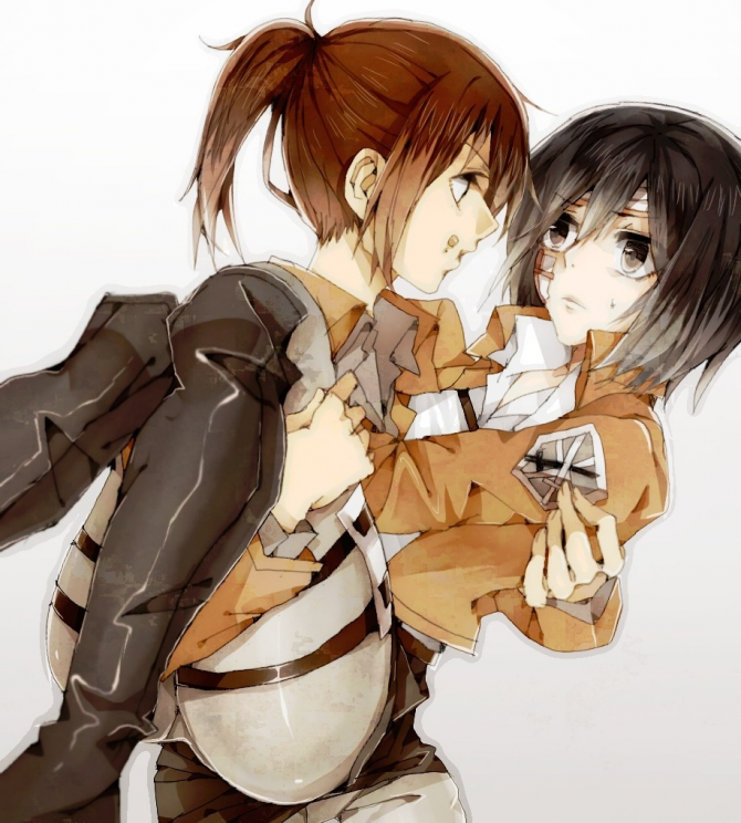 Mikasa und Sasha