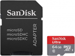 Die Alternative: SanDisk Ultra microSDXC UHS-I Klasse 10 64 GB