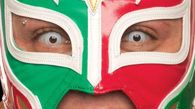 The best masks of Rey Mysterio.