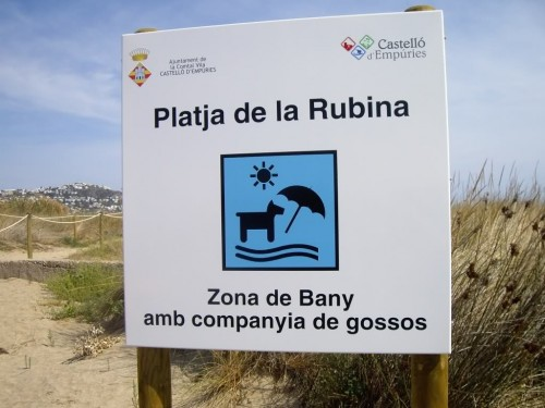 Strand von La Rubina, Empuria Brava (Girona)