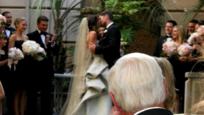 ジェンセンアクレスとダニールハリスの最高の結婚式の写真