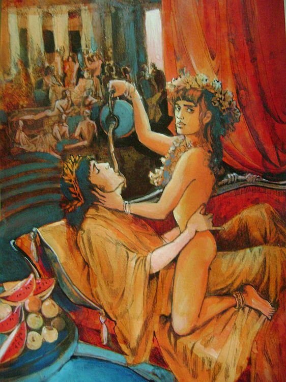 Ganymed, Erotikgott der homosexuellen Liebe