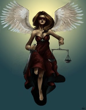 Themis, titanische Göttin der Gerechtigkeit