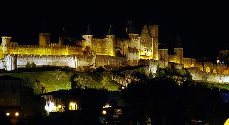 Cidade fortificada histórica de Carcassonne (França)