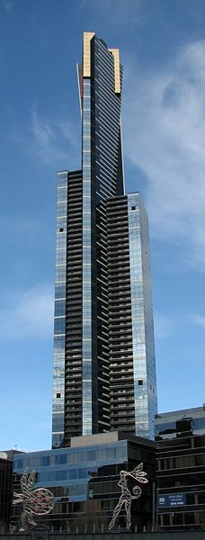 Eureka Tower in Melbourne (Australien)