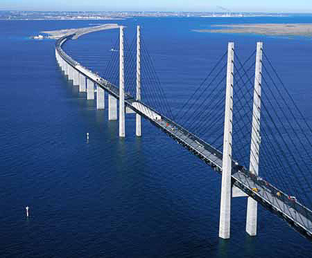 Jembatan Oresund (Swedia dan Denmark)