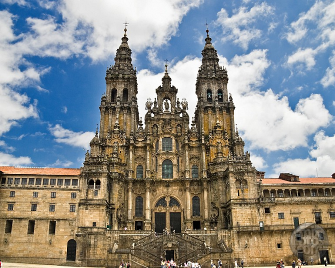 Katedral Santiago de Compostela (Spanyol)