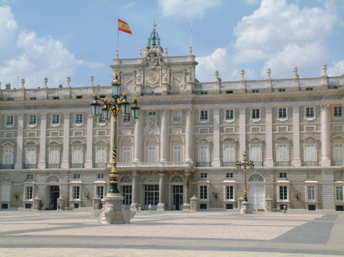 Palais royal de Madrid (Espagne)