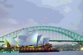 Ponte do porto de Sydney (Austrália)