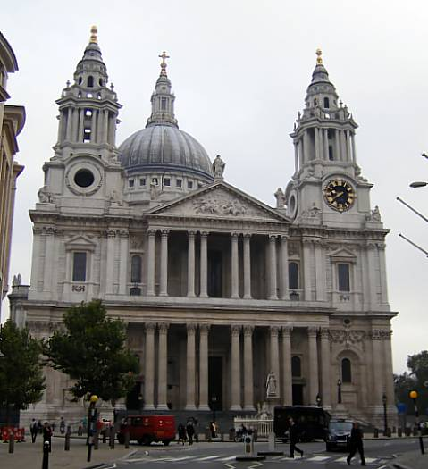 St Paul's Cathedral in London (United Kingdom)