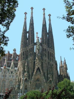 Tempel der Sagrada Familia (Spanien)