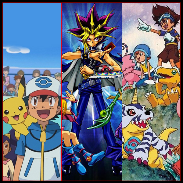 Pokémon / Yu-Gi-Oh! / Digimon.