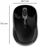 Microsoft - Microsoft Wireless Mobile Mouse 4000